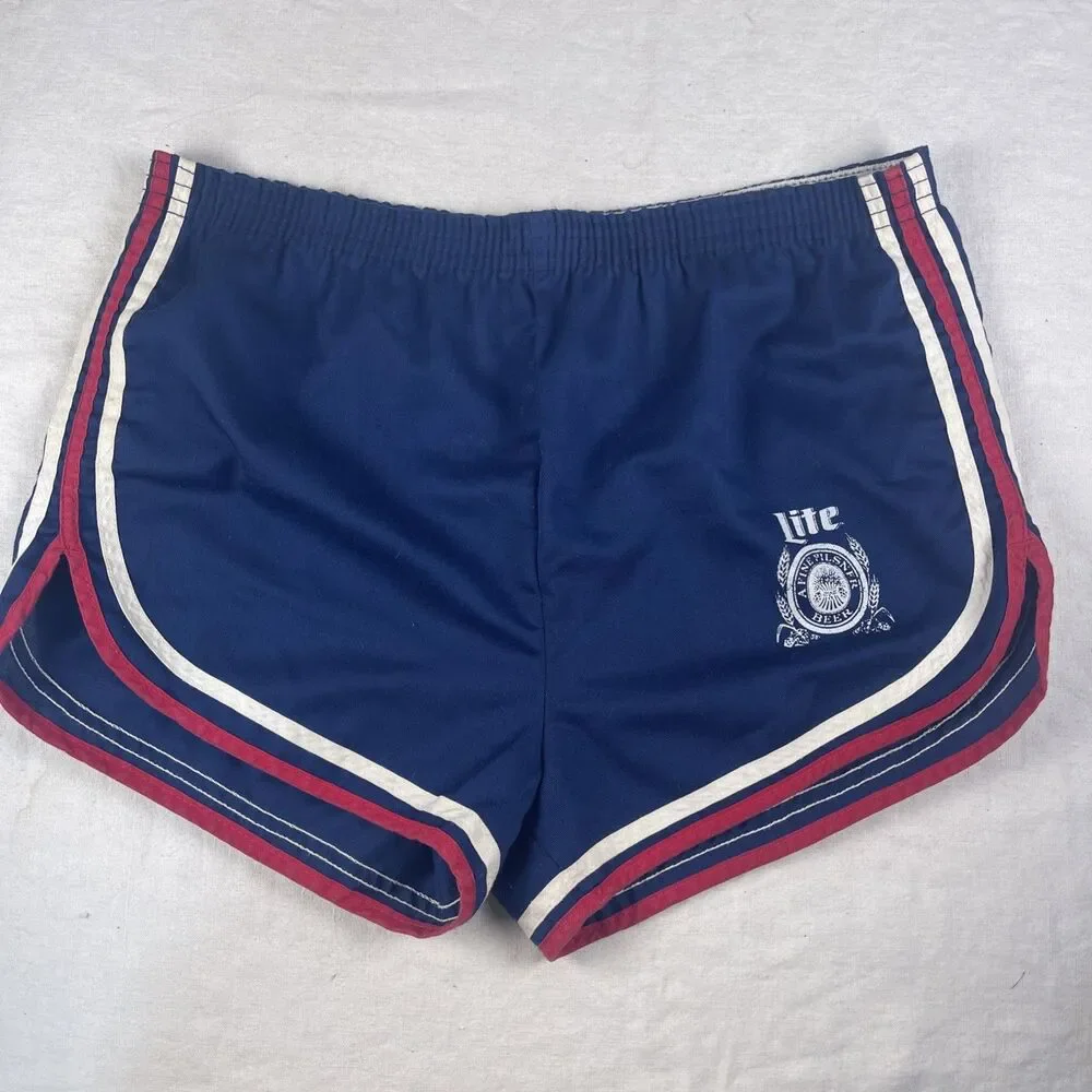 Vintage Miller Lite Gym Shorts XL